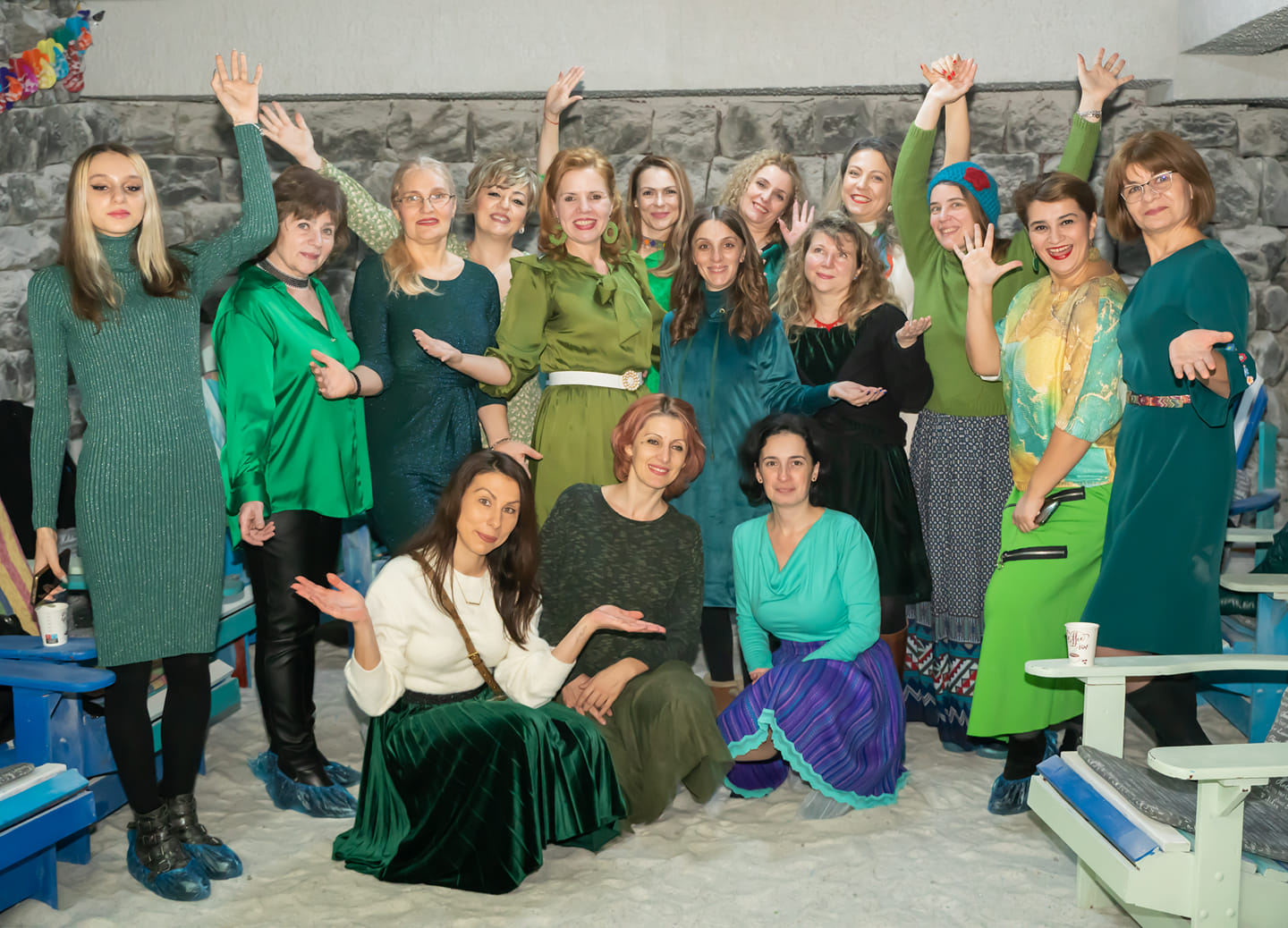 Cerc de feminitate in verde